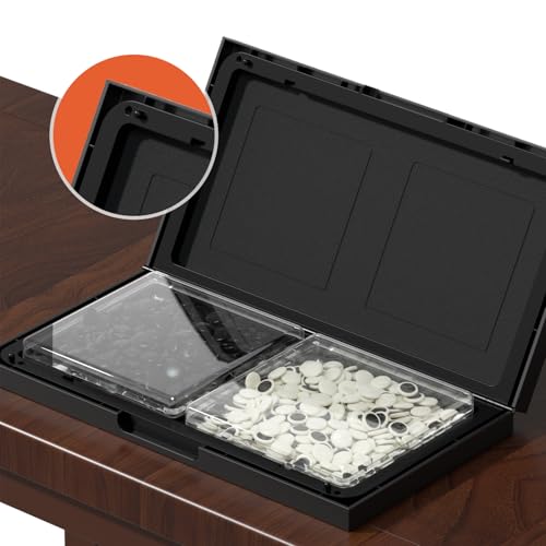 Gatmove Go Spielset Brett, 29cm 19x19 Magnetisches Steinen mit Klapp Brett, Tragbares & Reisegrößen