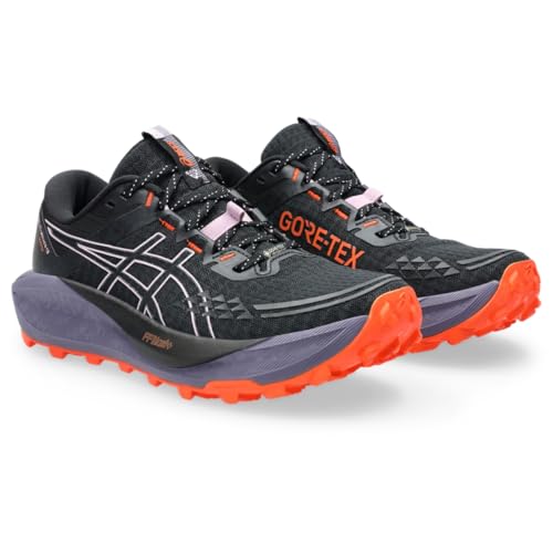 ASICS Women's Gel-Trabuco 13 GTX Running Shoes, 7.5, Black/Light UBE2