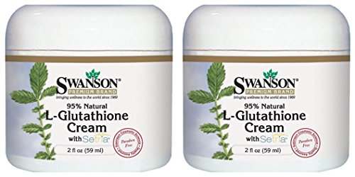 Swanson Premium L Glutathione Cream With Setria 2 Jars Each