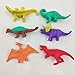 12pc Original Dinosaur Shaped Eraser Primary School Students' Learning Supplies Creative Stationery Eraser Dinosaur Eraser