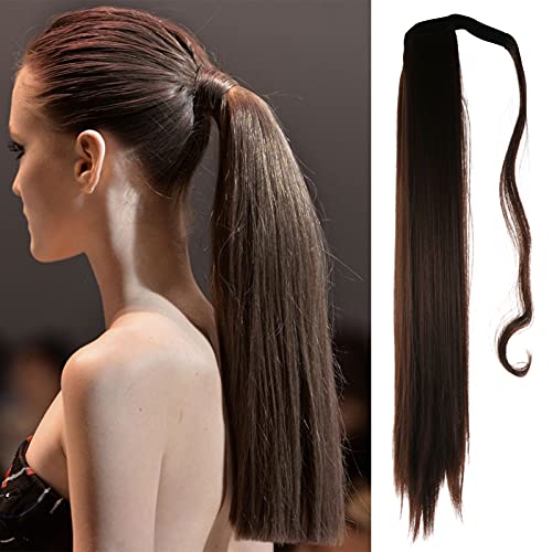 Extension queue de cheval bouclée synthétique pour coiffure volume - 6