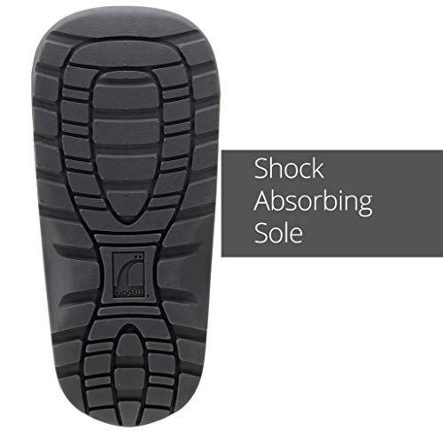 Ossur Rebound Air Walker Boot Low Top (Large) With Compression Adjustable Comfortable Straps And Air Pump Rocker Bottom Ventilated Panels For Ankle Sprains Fractures Tendon Ligament Post-Op Rehab #TOP5