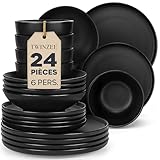 Pensé pour les familles et les grandes tablées : Ce service de table 6 personnes est aussi adapté comme service de table 12 personnes si vous en combinez deux – parfait pour les grandes familles ou les amateurs de vaisselle et arts de la table.