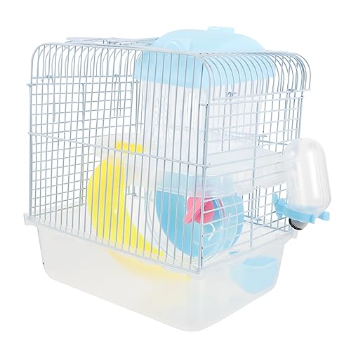 Cage à hamster double stable et confortable avec accessoires complets - 2