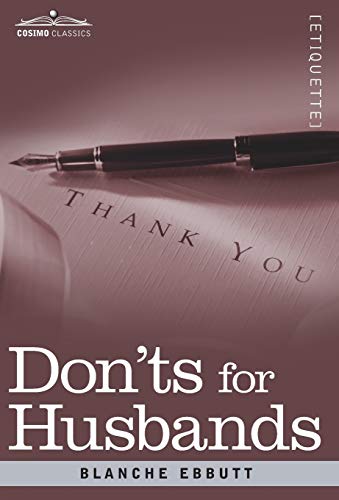 Don'ts for Husbands 1616409479 Book Cover