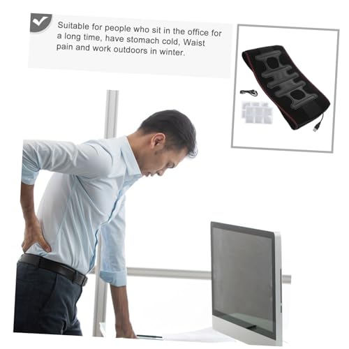 Faja lumbar eléctrica calefactable con tecnología de grafeno miniatura 4