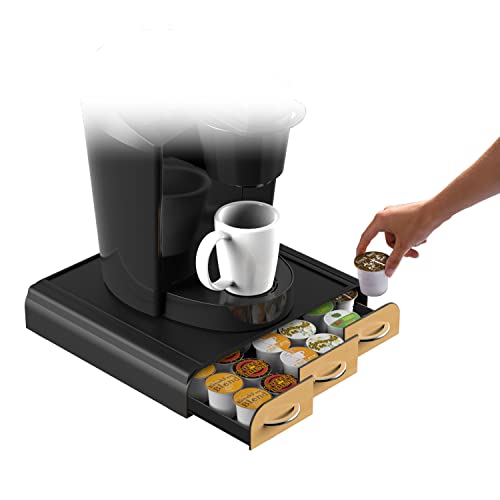 Mind Reader Anchor Collection Coffee Pod Holder, 36 Capacity, Brown #TOP1