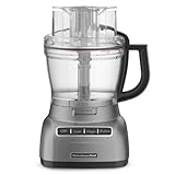 Kitchenaid Adjust 13-cup Food Processor Die Cast Metal Metallic Chrome Kfp1344mc