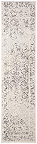 image for SAFAVIEH Tulum Collection 2' x 15' Ivory/Grey TUL264A Moroccan Boho Di