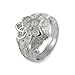 Produktbild Herr der Ringe Schmuck by Schumann Design Galadriels Nenya Ring 925 Sterling Silber Rg 60 3001-060