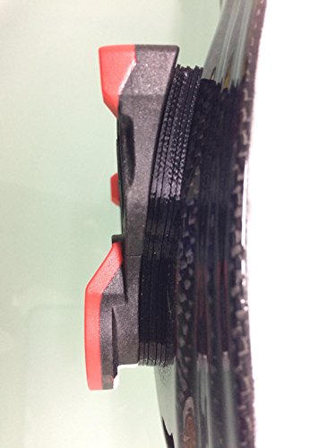 Good Vibration Leg Length Discrepancy Shimano SPD-SL Road Bike Pedal Cleat Spacer Shim (Black, 6mm [ 6pcs ] with Bolts) - Thumbnail 6