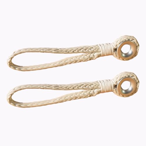 QIQU 2 Low Friction Rings with Loop for Sailing Boat (Ring with Loop, 10x7)
