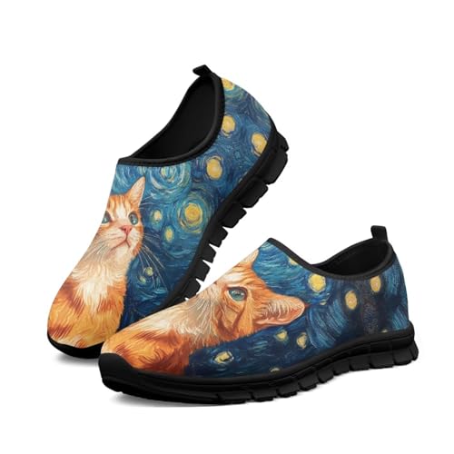 Image of Womens Slip On Walking Shoes Non Slip Loafer Breathable Holiday Travel Shoe Lightweight Casual Low Top Sneakers SizeUS 5.5-11.5