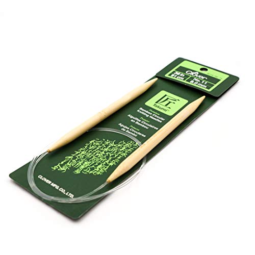 Image of Clover Takumi Bamboo Circular 36-Inch Knitting Needles, Size 11