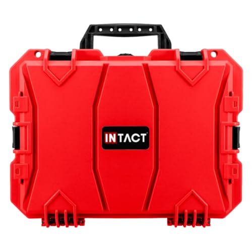 Maleta rígida para cámara Eylar 18" impermeable roja miniatura 1