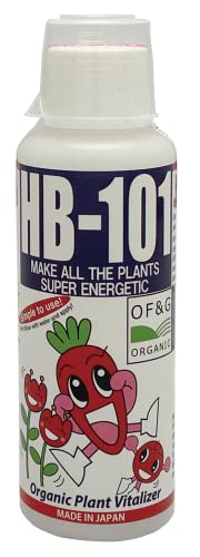 FLORA HB-101 - Concentrado orgánico multiuso vitalizador de plantas, certificado orgánico OF&G, 100 ml