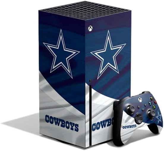 Skinit Decal Gaming Skin Compatible with Xbox Series X Bundle - Officially Licensed NFL Dallas Cowboys Design