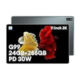 Android タブレット、Headwolf HPad3 Ultra Android 12 SIMフリー タブレット 11 インチ、2.2Ghz 8コアCPU G99、24GB+256GB+2TB拡張可能、2K ブルライン防止ディスプレイ、8500mAhバッテリー+30W 急速充電、8MP+（20MP+5MP）AIカメラ、4G LTE+2.4G/5G WiFi