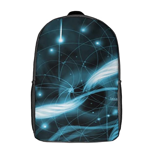 Cartable pour enfants 17 pouces bleu avec grand volume de rangement