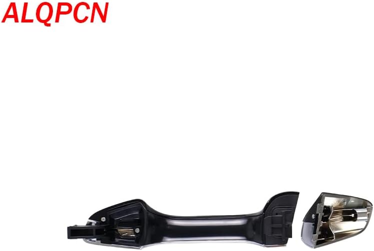 Front Right Exterior Door Handle Chrome with Black Painted Compatible with Kia Optima 2016-2019