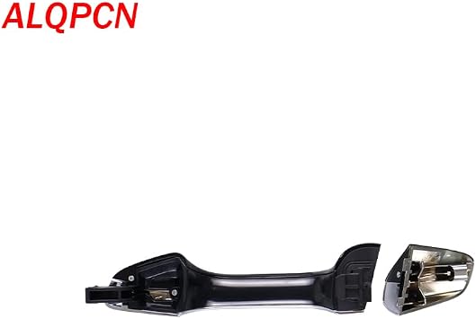 Front Right Exterior Door Handle Chrome with Black Painted Compatible with Kia Optima 2016-2019