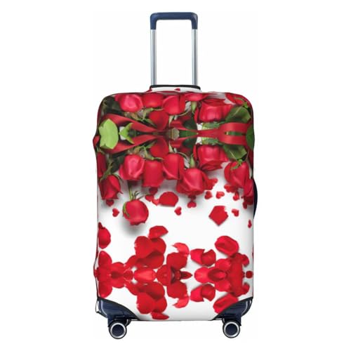 Housse de protection pour valise EdWal lavable et anti-rayures motif rose
