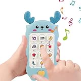 ASSIGN Jouet pour téléphone Portable | Jouets éducatifs interactifs sûrs pour téléphone Portable - Light Up Play Phone pour Enfants, Tout-Petits, Jouets d'apprentissage éducatifs, Cadeaux