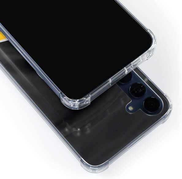 Skinit Clear Phone Case Compatible with Galaxy A35 5G - Officially Licensed NFL Pittsburgh Steelers Design