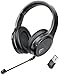 Produktbild auvisio Gaming Headset: Digitales Funk-Headset mit abnehmbarem Mikrofon, 8 Std. Laufzeit, USB (USB Kopfhörer, Kabelloses Headset, Funkmikrofon)