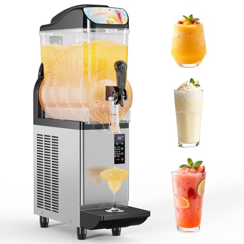 15L Commercial Slushy Machine with LED Light