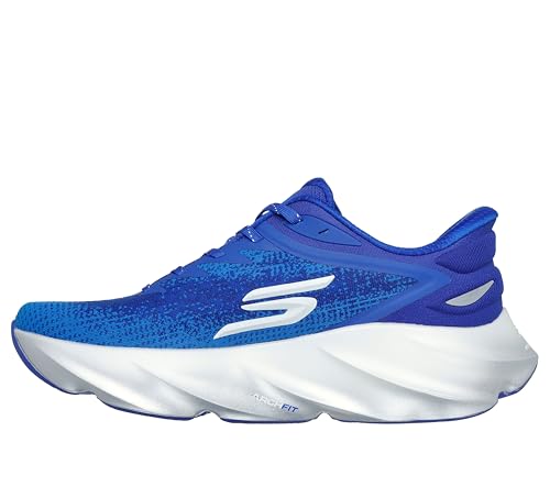 Skechers Men's Aero Burst Hands Free Slip-Ins Running Shoe, Royal Blue, 9.5