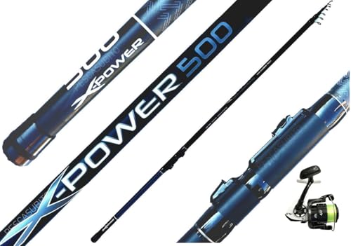 Kit Canna + Mulinello + Filo Bolognese 5 Metri X-POWER