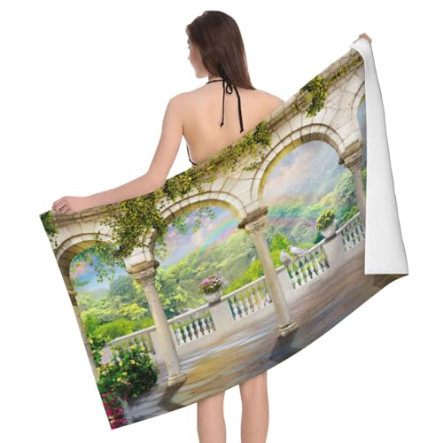 Drap de plage à séchage rapide et sans sable pour camping et voyage - 2