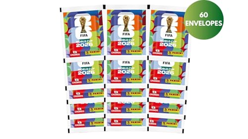 Kit Figurinhas Copa Do Mundo 2026 (60 envelopes)