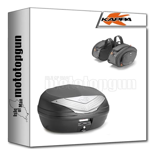 Kappa top case K466NT et bagagerie latérale AH207 premium Suzuki GSR 600