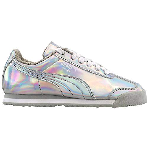 PUMA Kids Girls Roma IRI Sneakers Shoes Casual - Silver - Size 12 M