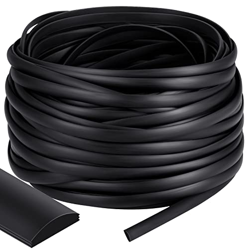 Flat Screen Spline 0.315 Width Vinyl Screen Spline Flat Bottom and Curved Top Edge Fillet for Replacing The Glass Screen on Windows or Patio Screen Doors 0.092 Thickness (100 ft)