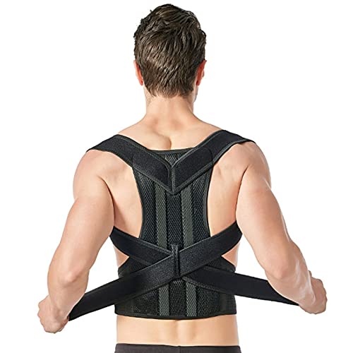Attelle d'épaule réglable et correcteur de posture en textile premium - 2