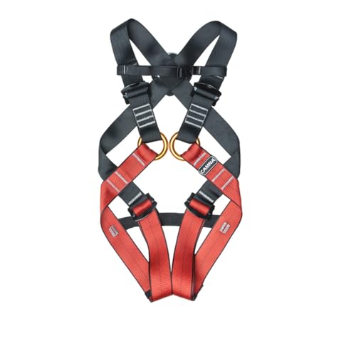 Zambuph 1 Juego de arnés de Escalada para niños, cinturón Seguro Resistente y fiable para niños y niñas, Protector Corporal para Exteriores, Equipo protección para, Tipo 1