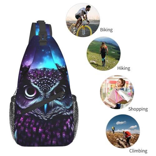 Mochila Sling Backpack Negra para uso urbano miniatura 5