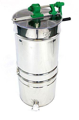 Beekeeping Manual Honey Extractor Stainless Steel by Easibee FED350