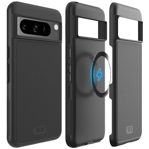 Image of TUDIA MergeGrip Magsafe Compatible for Pixel 8 Pro Case - Matte Black