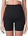 POSHDIVAH 2 Pcs Black Women's Maternity Yoga Shorts Over The Belly Bump Summer Workout Running Active Short Pants with Pockets 5