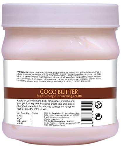 Image of Pink Root Cocoa Butter Cream 500gm with Sandal Turmeric Mask 500gm