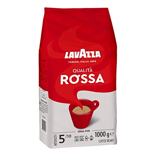 LAVAZZA Qualità Rossa grain évite l'amertume pour un expresso doux et crème