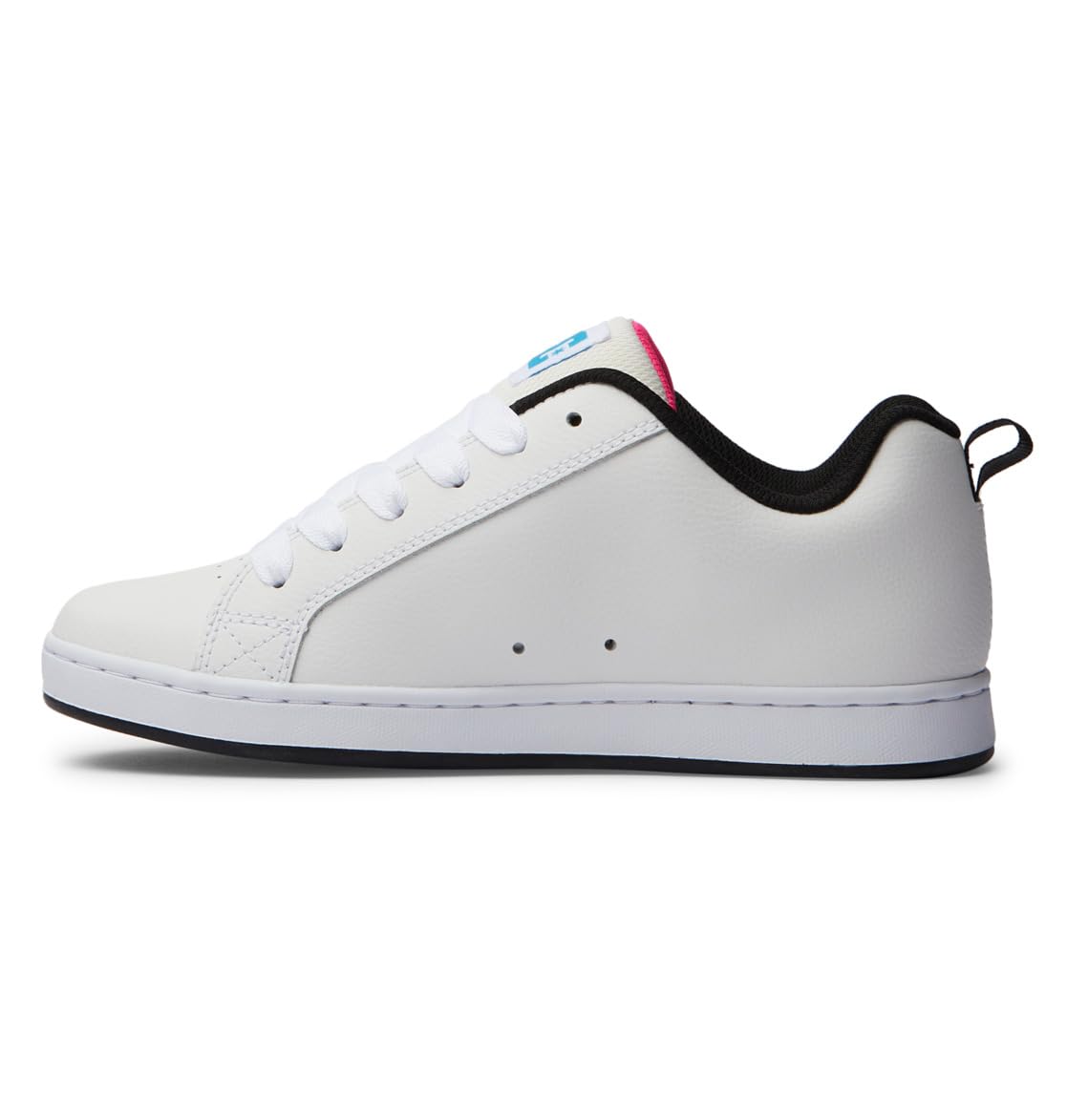 DC Shoes Baskets Court Graffik pour Femme, Rose Clair, 40.5 EU