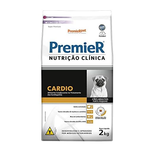 Ração Premier Nutrição Clínica Para Cães peq porte Cardio -10.1 Kg