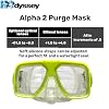 H2Odyssey Alpha 2 Scuba Mask - Anti Fog Scratch Resistant Masks for Snorkeling
