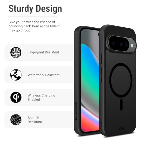 Image of DailyObjects Nimbus 2.0 Magnetic Phone Case Cover Compatible with Google Pixel 10 | Wireless Charging Slim Back Cover | 2 Layer Edge Protection & Shockproof