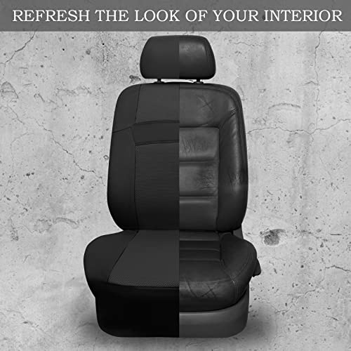image for CAR PASS Seat Cover Full Sets, 3D Air Mesh Car Seat Cover with 5mm Com